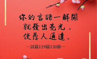 Soooradio 基督教廣播電台 每日 靜．聽．想 2022（032） - 詩篇119篇130節
