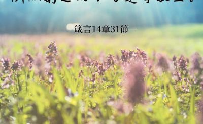 Soooradio 基督教廣播電台 每日 靜．聽．想 2022（048） - 箴言14章31節