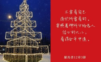 Soooradio 基督教廣播電台 每日 靜．聽．想 2022（350） - 羅馬書12章3節