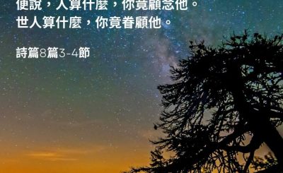 Soooradio 基督教廣播電台 每日 靜．聽．想 2023（054） - 詩篇8篇3-4節
