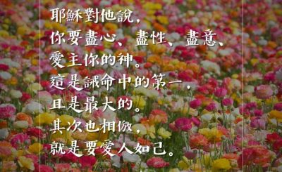 Soooradio 基督教廣播電台 每日 靜．聽．想 2023（083） - 馬太福音22章37-39節