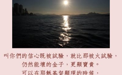 Soooradio 基督教廣播電台 每日 靜．聽．想 2023（230） - 彼得前書1章7節