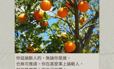 Soooradio 基督教廣播電台 每日 靜．聽．想 2024（012） - 不論斷人