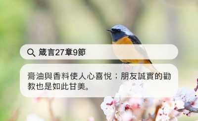 Soooradio 基督教廣播電台 每日 靜．聽．想 2024（106） - 珍惜真正朋友