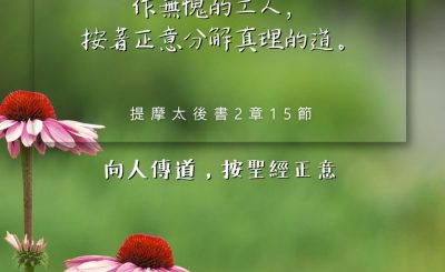 Soooradio 基督教廣播電台 每日 靜．聽．想 2024（160） - 向人傳道，按聖經正意