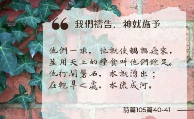 Soooradio 基督教廣播電台 每日 靜．聽．想 2024（199） - 我們禱告，神就施予