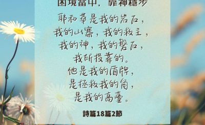 Soooradio 基督教廣播電台 每日 靜．聽．想 2024（219） - 困境當中，靠神穩步