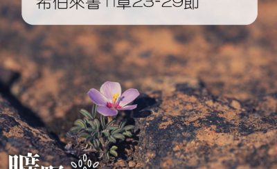 Soooradio 基督教廣播電台 曠野嗎哪（358） - 希伯來書11章23-29節