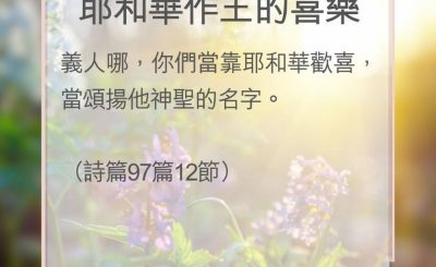 Soooradio 基督教廣播電台 教會年曆靈修（0159） - 耶和華作王的喜樂
