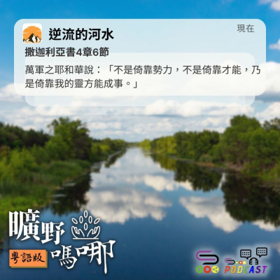 Soooradio 基督教廣播電台 曠野嗎哪（590） - 逆流的河水