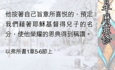 Soooradio 基督教廣播電台 教會年曆靈修（0402） - 神的定意