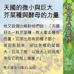 Soooradio 基督教廣播電台 教會年曆靈修(0601) - 天國的微小與巨大